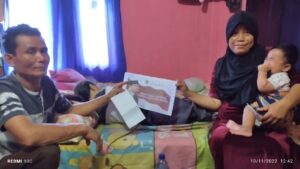 Relawan JQR Salurkan Bantuan untuk Anak Pengidap Kanker Tulang di Lengkong