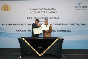 Perluas Sinergi, Bank BJB-Polri Teken  Perjanjian Kerjasama dan Nota Kesepahaman 