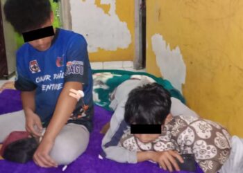 Dua Pemuda Asal Sukalarang Sukabumi Dibacok Orang tak Dikenal di Cianjur