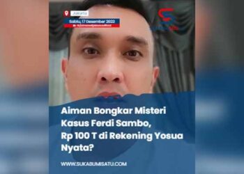 Aiman Bongkar Misteri Kasus Ferdi Sambo, Uang Rp 100 T di Rekening Yosua Nyata?
