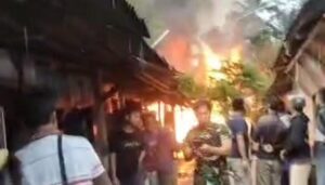 Kebakaran di Pasar Bojonglopang Sukabumi, Seorang Balita Meninggal Dunia