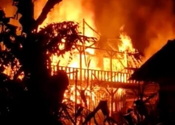 Kebakaran Hanguskan Bangunan Ponpes di Sukalarang, Kerugian Capai Rp 150 Juta