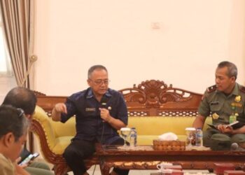 Wabup Iyos dan BB TNGGP Bahas Pengelolaan Taman Nasional yang Profesional