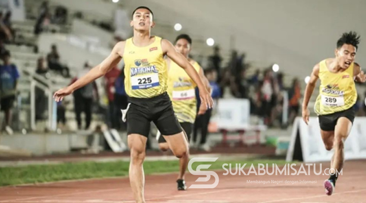 Juara Sprint 100 M Tingkat Nasional, Yogi SMAN 1 Surade Dapat Golden Tiket ke Australia