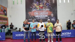 Diikuti Ratusan Peserta, Marwan Hamami Buka Turnamen Tenis Meja Bupati Cup 2023