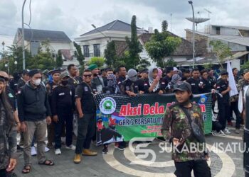 Turun ke Jalan, Ratusan Umat Islam Sukabumi Kecam Pembakaran Al-Quran di Swedia dan Belanda