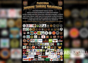 Paguyuban Jampang Tandang Makalangan Bersama Sejumlah Ormas-OKP Inisiasi Penyelamatan Leuweung Hideung dan Tegal Siawat Awat