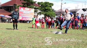 Wabup Iyos Somantri Pimpin Pembukaan Kompetisi Bola Usia Muda Antar SSB