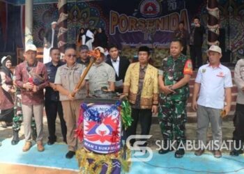 Dibuka Wabup Iyos, Porsenida MAN 3 Sukabumi Diikuti 67 Sekolah Tingkat SLTP