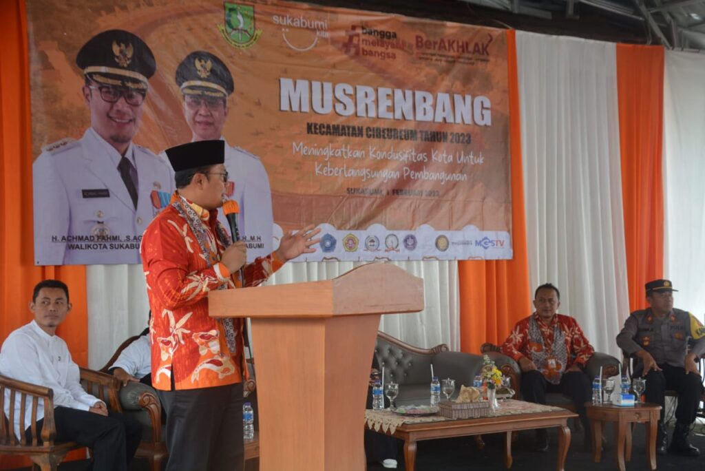 Kang Fahmi Hadiri Musrenbang Kecamatan Cibeureum