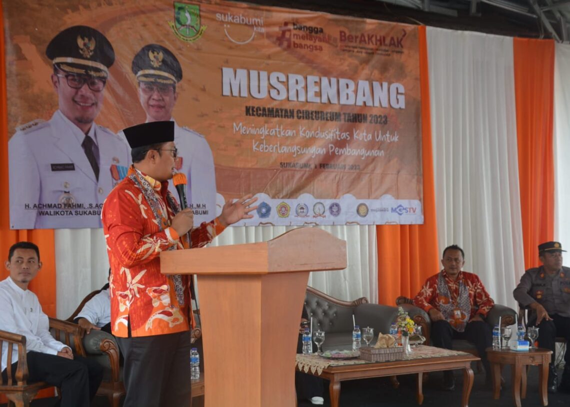 Kang Fahmi Hadiri Musrenbang Kecamatan Cibeureum