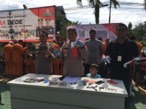 Sebanyak 33 Kendaraan Diamankan, Polres Sukabumi Ciduk 14 Tersangka Kasus Curanmor