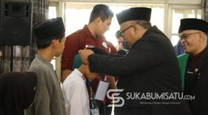 Buka MHQ dan Launching KIS di Cibadak, Begini Pesan Bupati Marwan Hamami