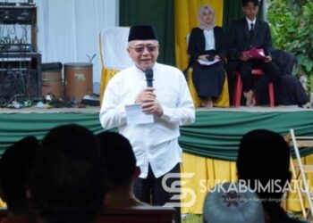 Resmikan Gedung Bersama di Waluran, Wabup Iyos: Pertahankan Nilai-nilai Agama dan Budaya di Kab Sukabumi