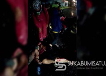 Jalur Lingkar Selatan Sukabumi ‘Makan Korban’, Dua Orang Pria Terkapar Gegara Jalan Rusak Parah
