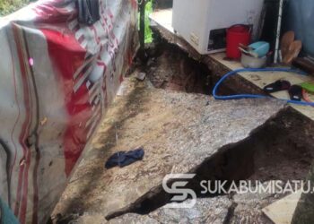 Longsor di Baros Sukabumi, 10 Orang Terpaksa Mengungsi