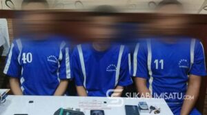 Edarkan Sabu, Tiga Warga Sukabumi Terancam Hukuman 20 Tahun Penjara
