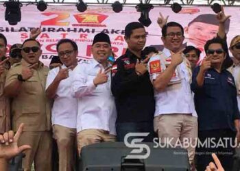 Perayaan HUT ke-15 Gerindra, 20 Organisasi di Sukabumi Deklarasi Dukung Prabowo