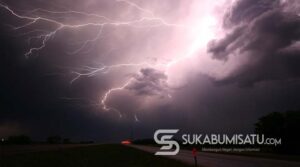 Peringatan Dini Cuaca BMKG, Waspada Potensi Hujan Disertai Angin Kencang dan Petir di Sukabumi