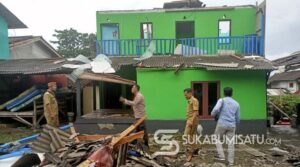Cuaca Ekstrem Sebabkan Pohon Tumbang dan Rumah Rusak di Palabuhanratu Sukabumi