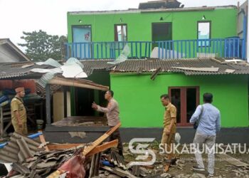 Cuaca Ekstrem Sebabkan Pohon Tumbang dan Rumah Rusak di Palabuhanratu Sukabumi