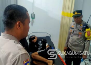 Ngeri! Dua Warga Desa Perbawati Dibacok Berandal Bermotor di Jalan Pondok Halimun Sukabumi