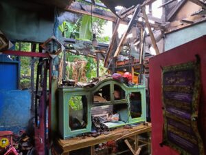 Akibat Korsleting Listrik, Rumah Warga di Palabuhanratu Sukabumi Hangus Terbakar