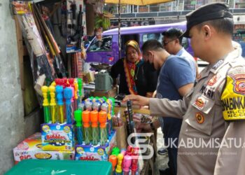 Polsek Cibadak Resor Sukabumi Gelar Razia Petasan