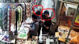 Uang Rp 10 Juta Hampir Raib, Bule ‘Gila’ Bikin Resah Pedagang di Pasar Cibadak Sukabumi,