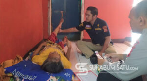 Terbaring Karena Sakit, Lansia di Simpenan Dapat Penangan Medis dari Dokter Polres Sukabumi