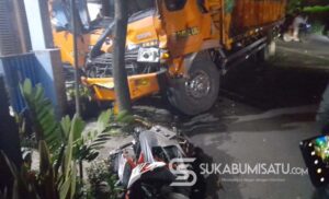Kronologi Kecelakaan Truk vs Motor Tewaskan Dua Orang di Tenjoayu Cicurug, Begini Kondisi Korban!
