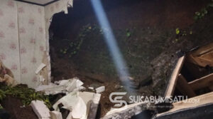 Longsor di Cicurug Sukabumi, Tiga Orang Dilarikan ke Rumah Sakit