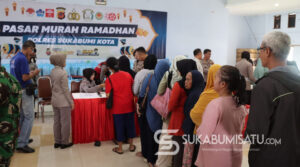 Serbu Pasar Murah, Ribuan Warga Sumringah Dapat Sembako