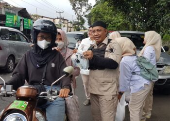 Berbagi Berkah Ramadhan, RAI Hergun Bagikan Ribuan Paket Takjil di Sukabumi