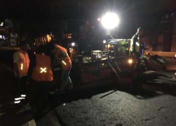 Persiapan Arus Mudik, Kementerian PUPR Gencar Lakukan Pemeliharaan Jalan Nasional di Sukabumi