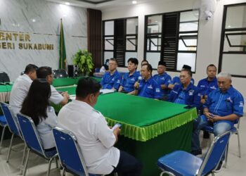 Ada Apa? Pengurus Partai Demokrat Datangi Pengadilan Negeri Kota Sukabumi