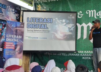 Cegah Hoaks, Warga Antusias Ikuti Kegiatan Literasi Digital Halonesia di Sukabumi