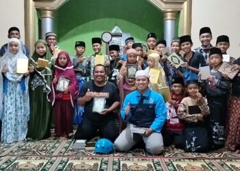 Komunitas Paguris Kembali Salurkan Al-Qur’an ke Pelosok Sukabumi