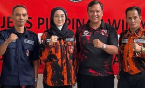 Berseragam Loreng Oranye, Desy Ratnasari Resmi jadi Kader Pemuda Pancasila