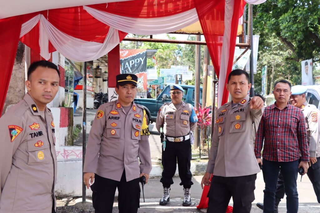 Jelang Idul Fitri, Polres Sukabumi Kota Cek Kesiapan Jalur dan Lokasi Pos Pengamanan 