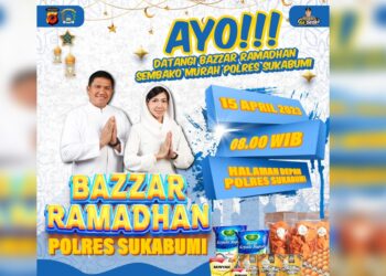 Dateng Yuk! Polres Sukabumi Bakal Gelar Bazar Ramadhan, Sediakan Sembako dengan Harga Terjangkau