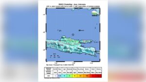 Getaran Gempa M 6,6 Tuban Terasa Kuat di Sukabumi