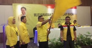 Sah! Haji Dado Terpilih Sebagai Ketua DPD Partai Golkar Kota Sukabumi