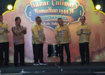 Bazar Culinary Ramadhan 1444 H, Bupati Marwan : Umkm Pendorong Bangkitnya Perekonomian