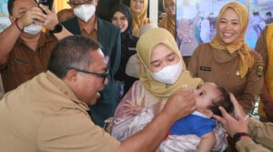 Bupati Marwan Berharap Imunisasi Memutus Matarantai Penyebaran Polio