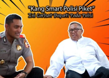 Kang Smart Polisi Piket, Ini Curhat Bupati Marwan Untuk Polisi