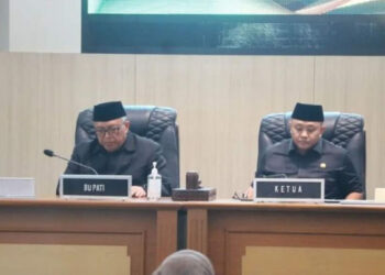 Rapat Paripurna DPRD, Bupati Sukabumi Minta Legislatif Terus Bersinergi Dalam Pembangunan