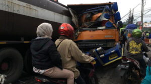 Korban Terjepit, Begini Kronologi Kecelakaan Adu Banteng Tewaskan Sopir Truk Tangki di Cibadak Sukabumi