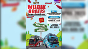Polres Sukabumi Buka Layanan Mudik Gratis 2023, Cek Kuota dan Rutenya!