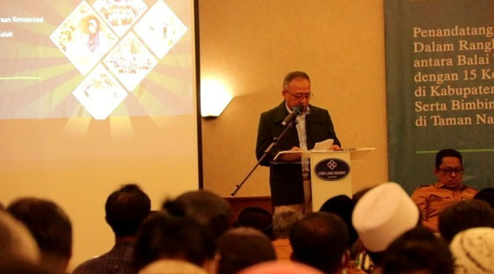 Kerjasama Kemitraan Konservasi dengan TNGHS, 14 Kelompok Tani Hutan Sukabumi Dilibatkan